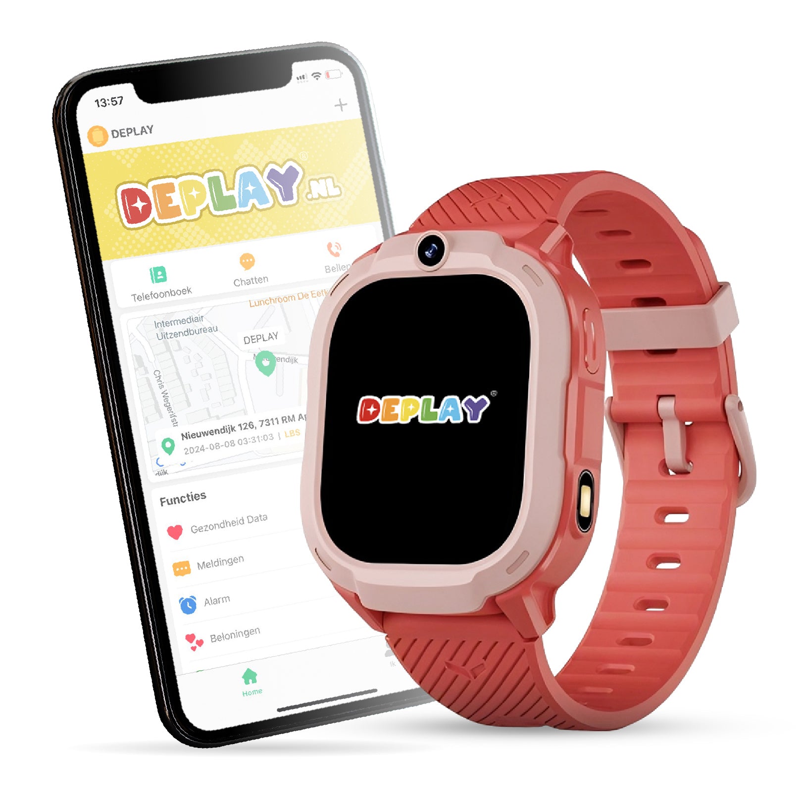 DEPLAY 4G KidsWatch Explorer | 4-8 Jahre | GPS Uhr für Kinder