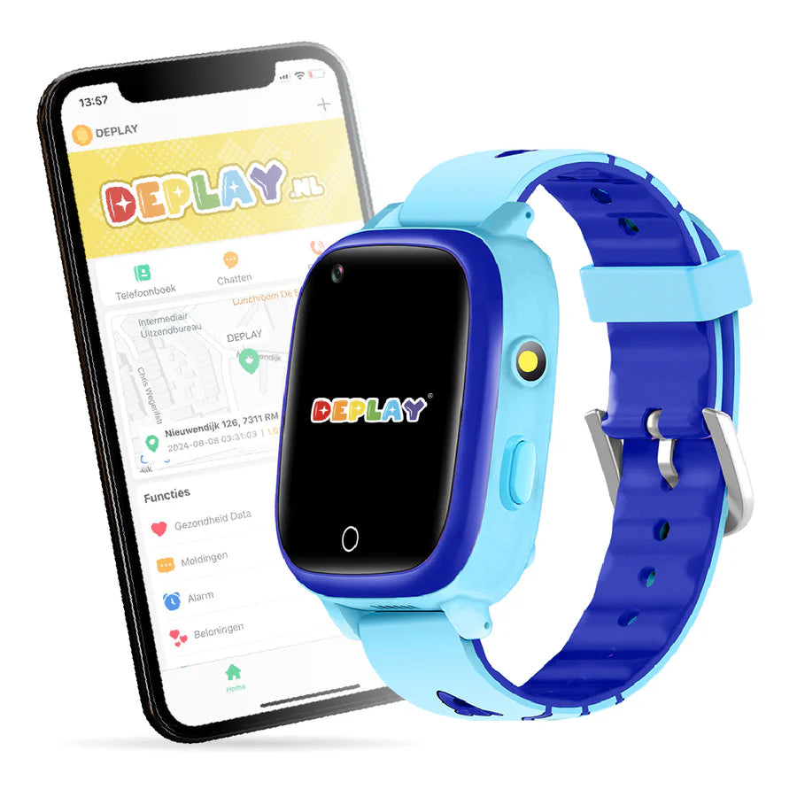 DEPLAY 4G KidsWatch Hero | 8-12 Jahre | GPS Uhr für Kinder