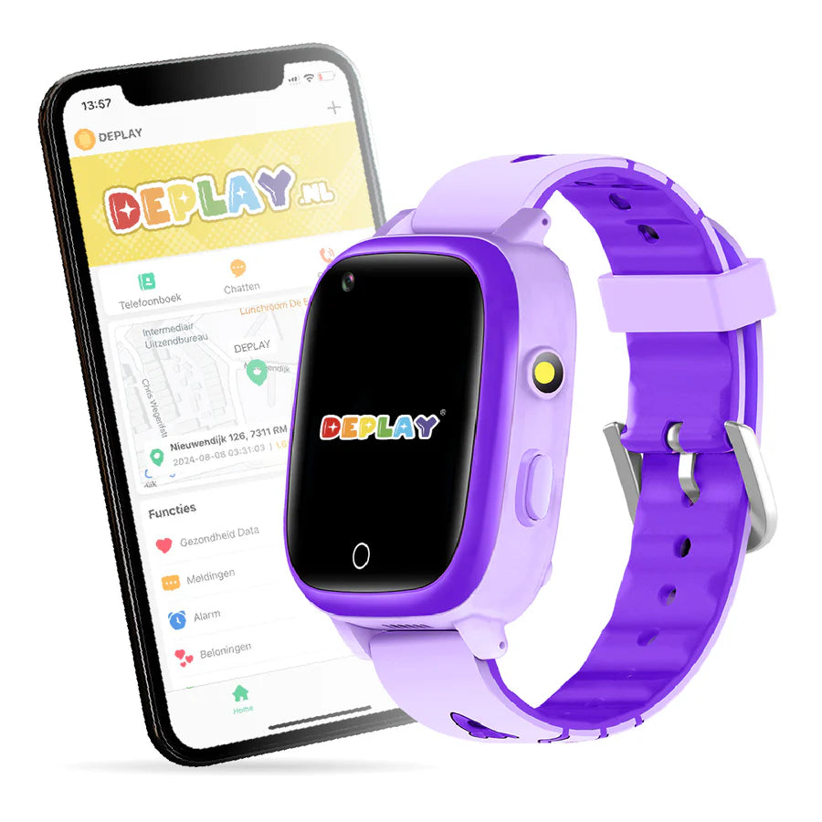 DEPLAY 4G KidsWatch Hero | 8-12 Jahre | GPS Uhr für Kinder