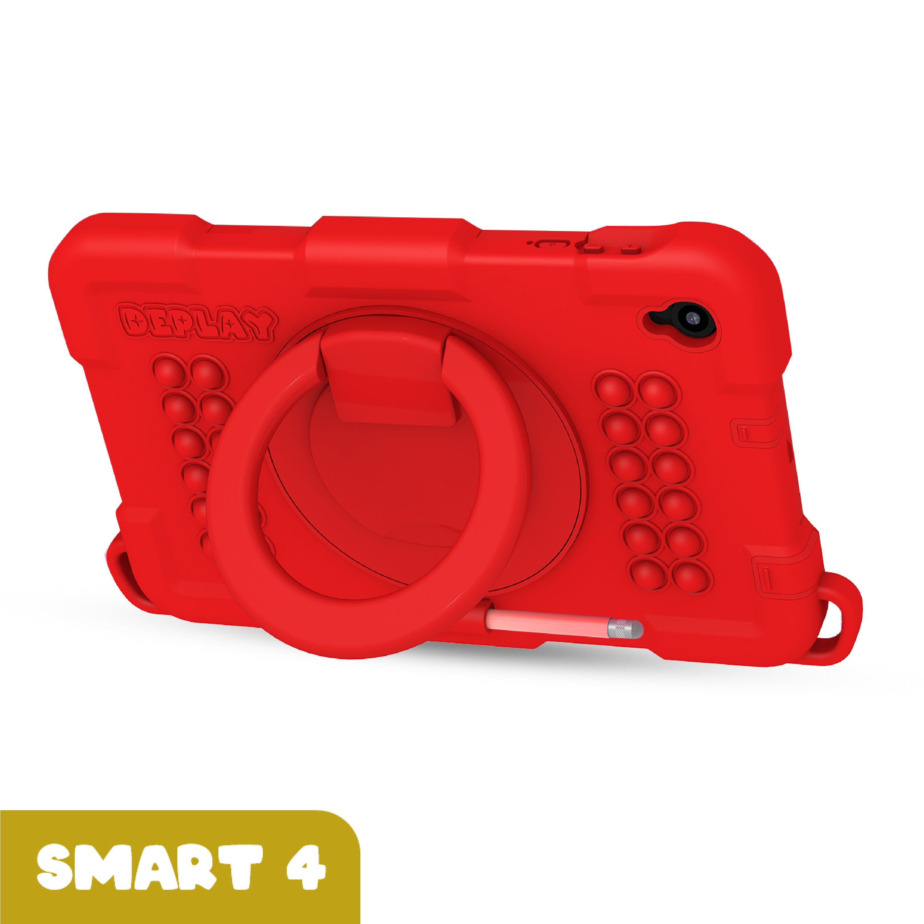 DEPLAY Kids Tablet Schutzhülle SMART 4 - Rot
