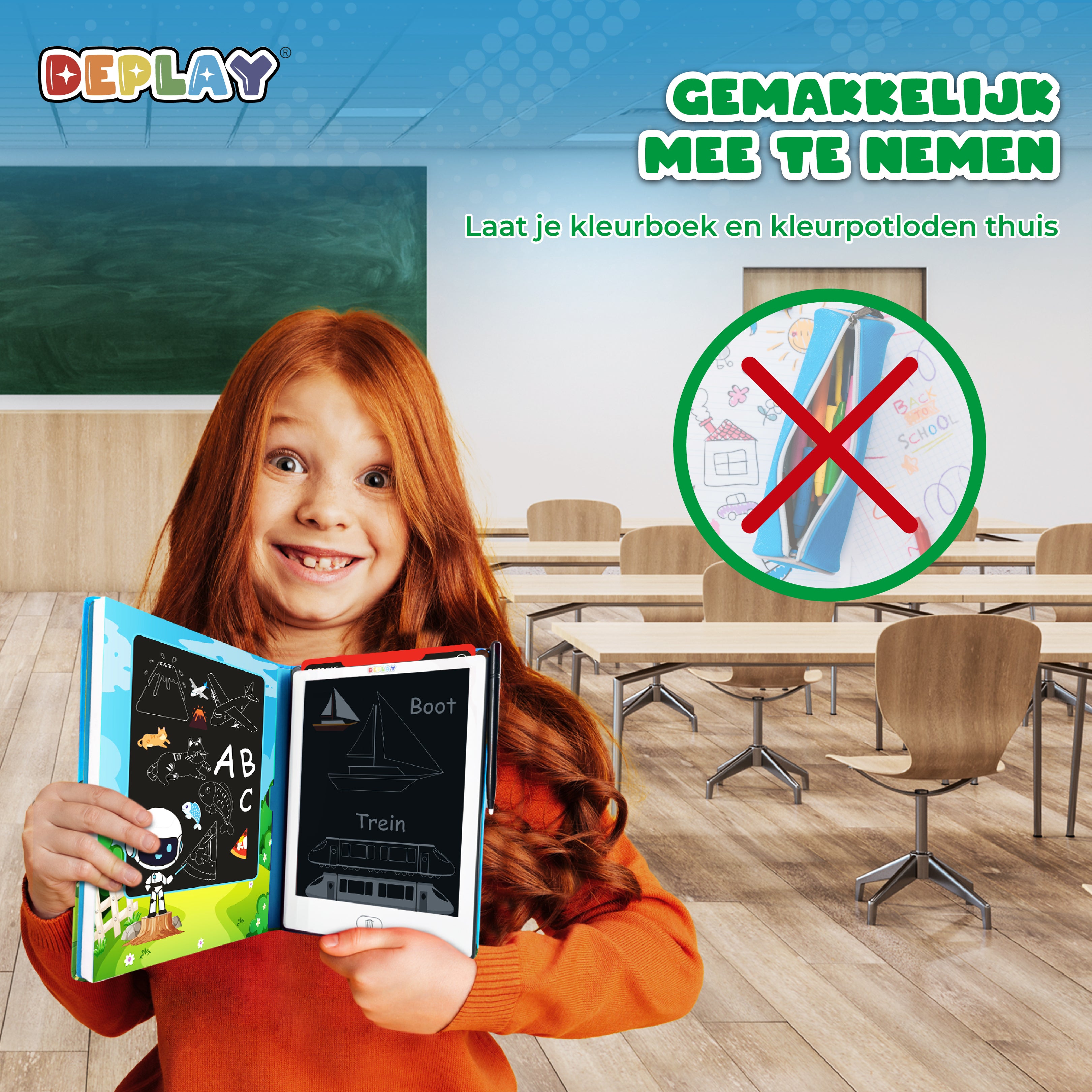 DEPLAY Zeichentablet 11' | 3-8 Jahre