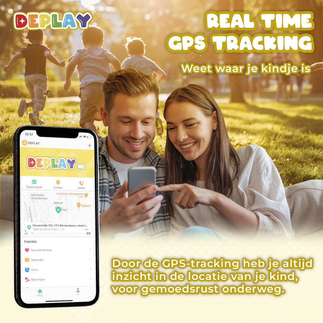 DEPLAY 4G KidsWatch Hero | 8-12 Jahre | GPS Uhr für Kinder