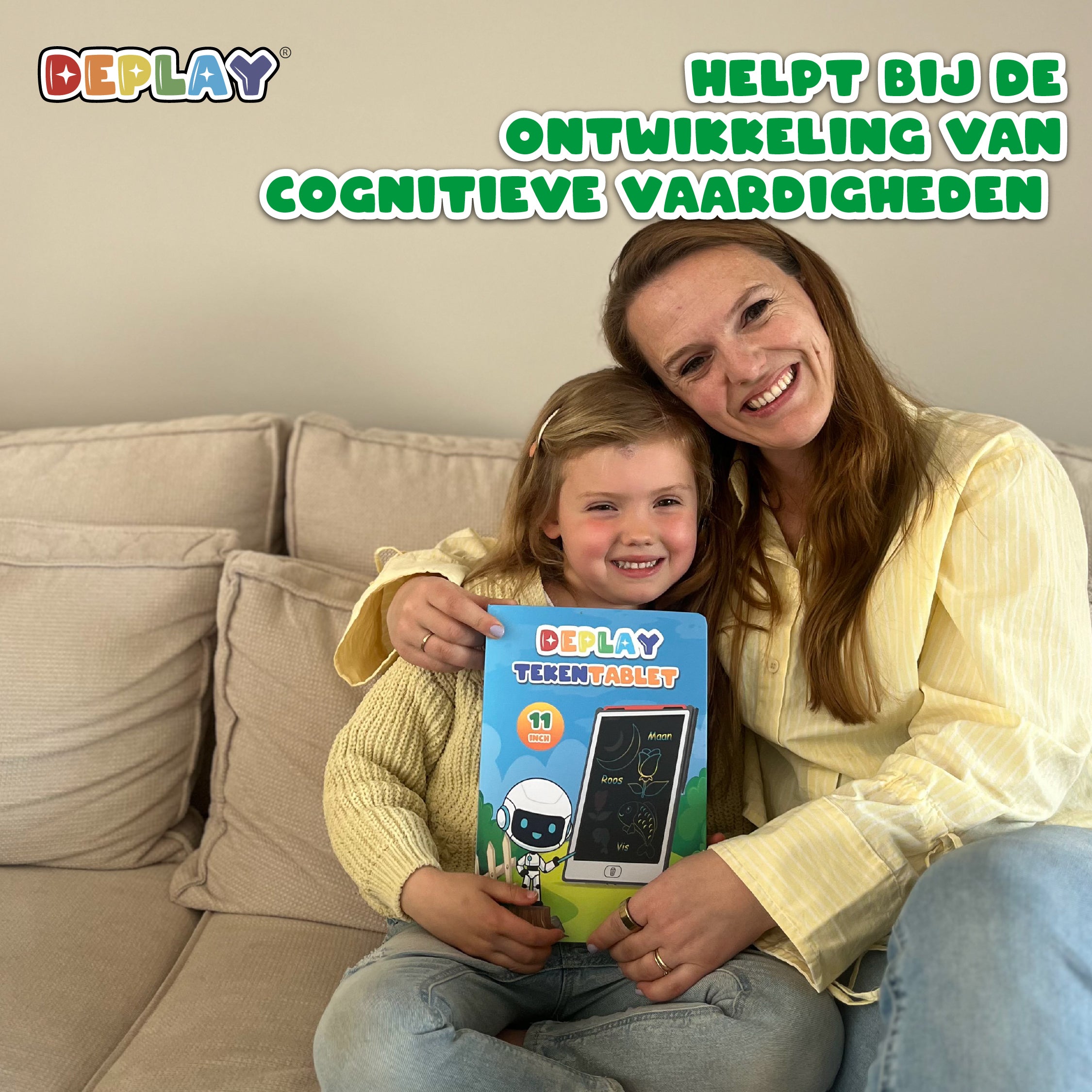 DEPLAY Zeichentablet 11' | 3-8 Jahre