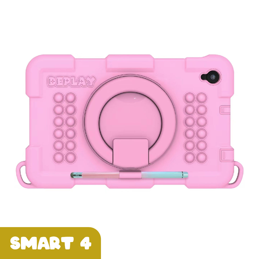 DEPLAY Kids Tablet Schutzhülle SMART 4 - Rosa