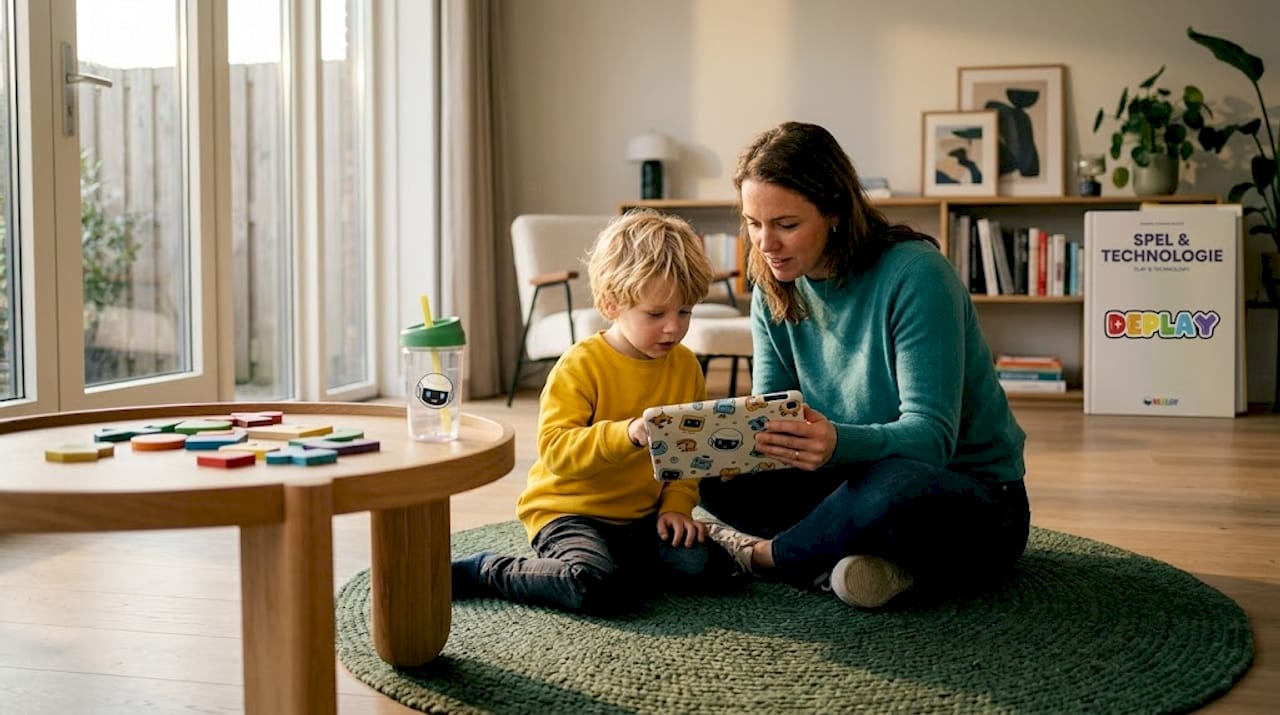 Samen met je kind spelenderwijs aan de slag op de tablet