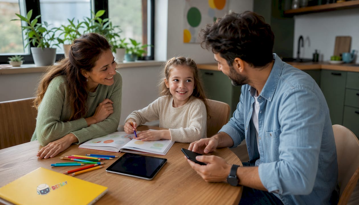 Steeds meer ouders kiezen ervoor hun telefoon weg te leggen om ongestoord tijd met het gezin door te brengen.