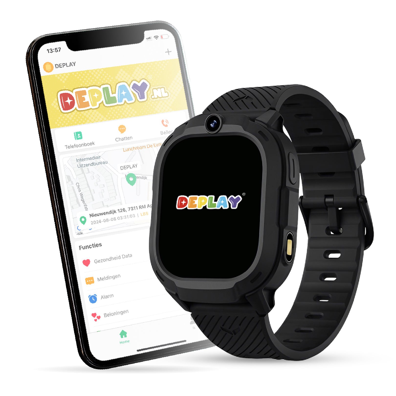 DEPLAY 4G KidsWatch Explorer | 4-8 Jahre | GPS Uhr für Kinder