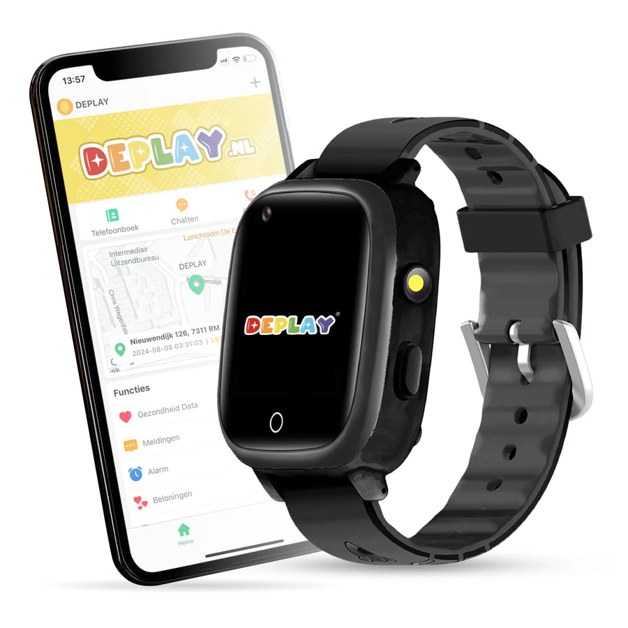 DEPLAY 4G KidsWatch Hero | 8-12 Jahre | GPS Uhr für Kinder
