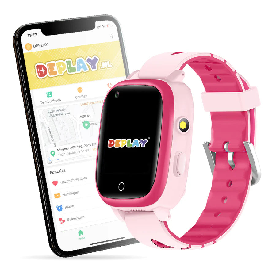 DEPLAY 4G KidsWatch Hero | 8-12 Jahre | GPS Uhr für Kinder