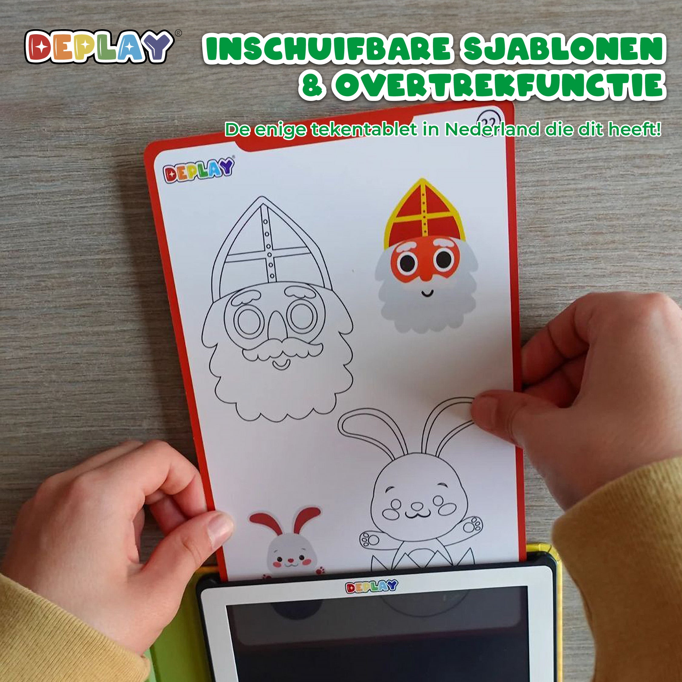 DEPLAY Zeichentablet 8,5' | 3-8 Jahre