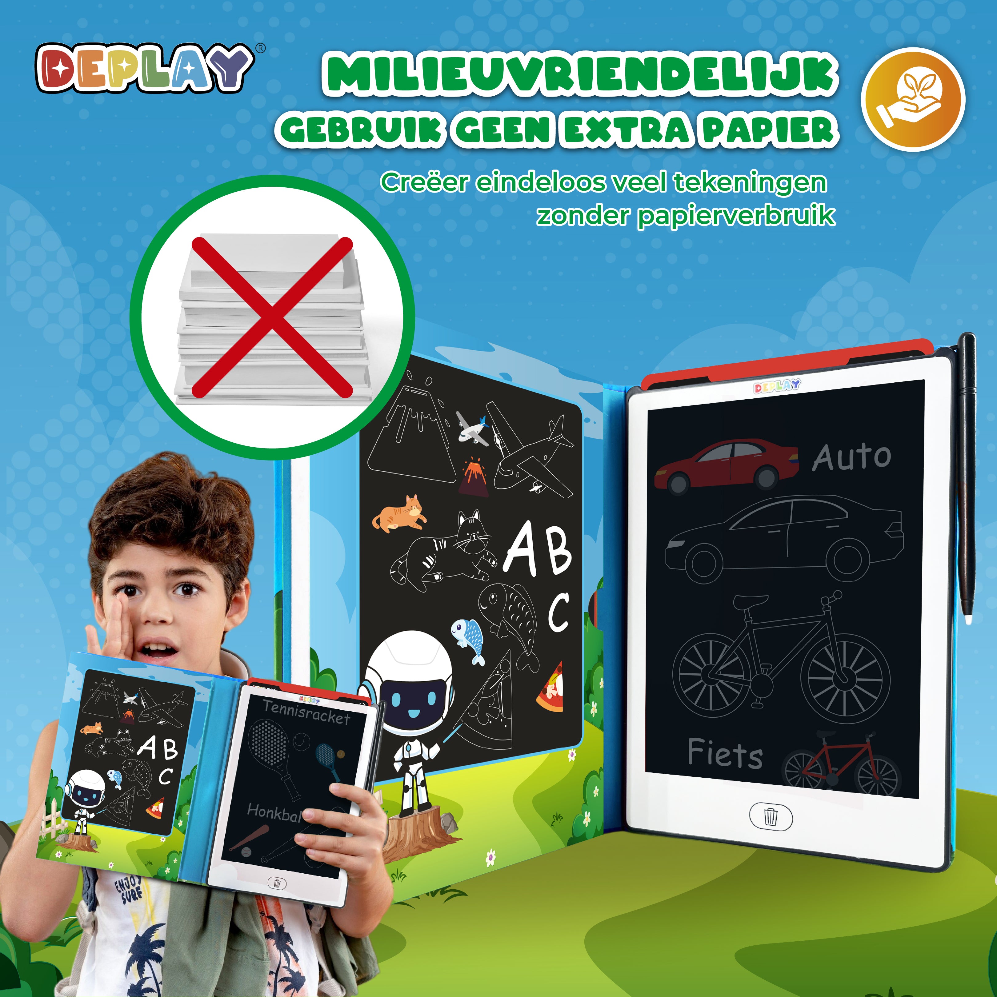 DEPLAY Zeichentablet 11' | 3-8 Jahre