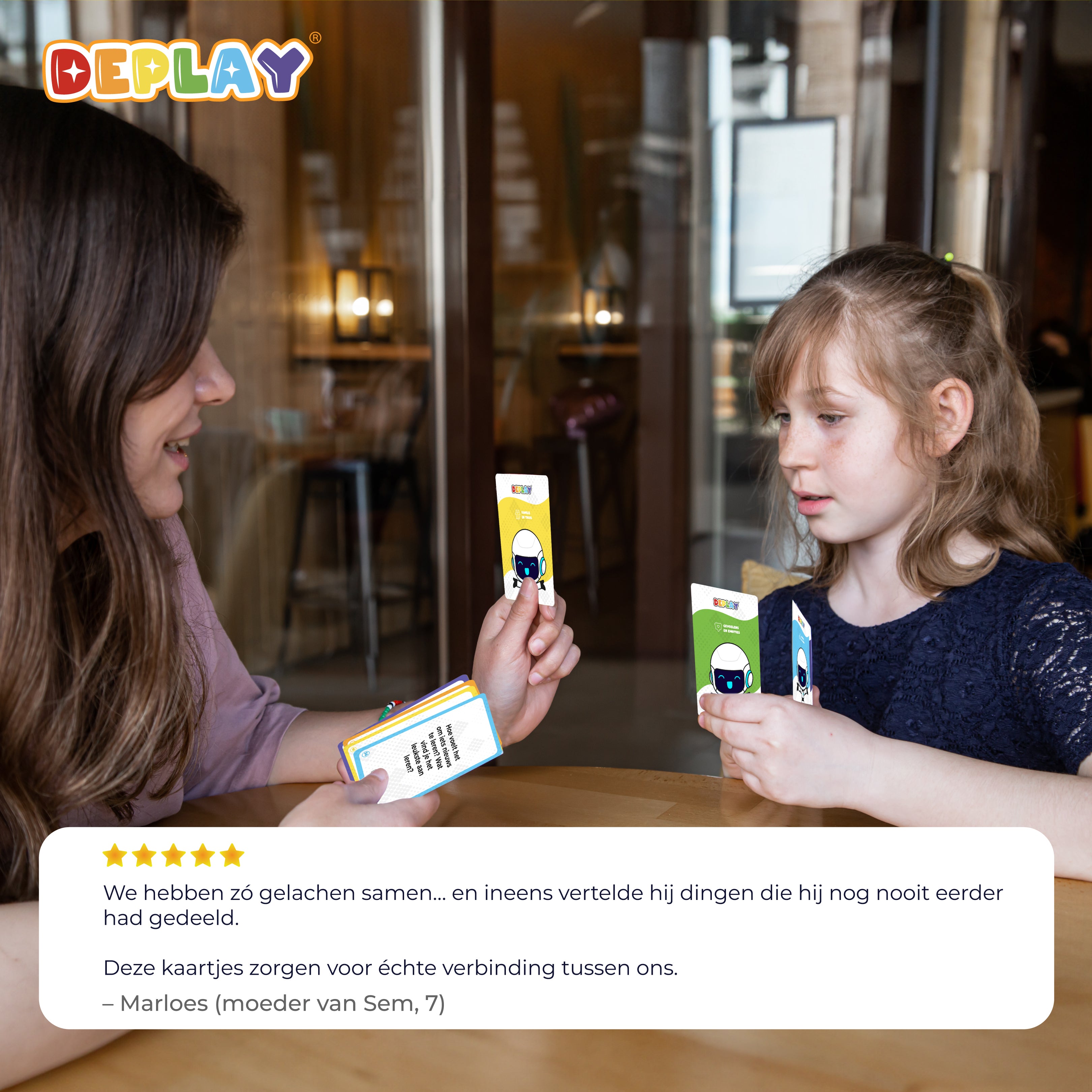 DEPLAY Gesprächsanreger - Für echte Gespräche mit deinem Kind! (6+ Jahre)