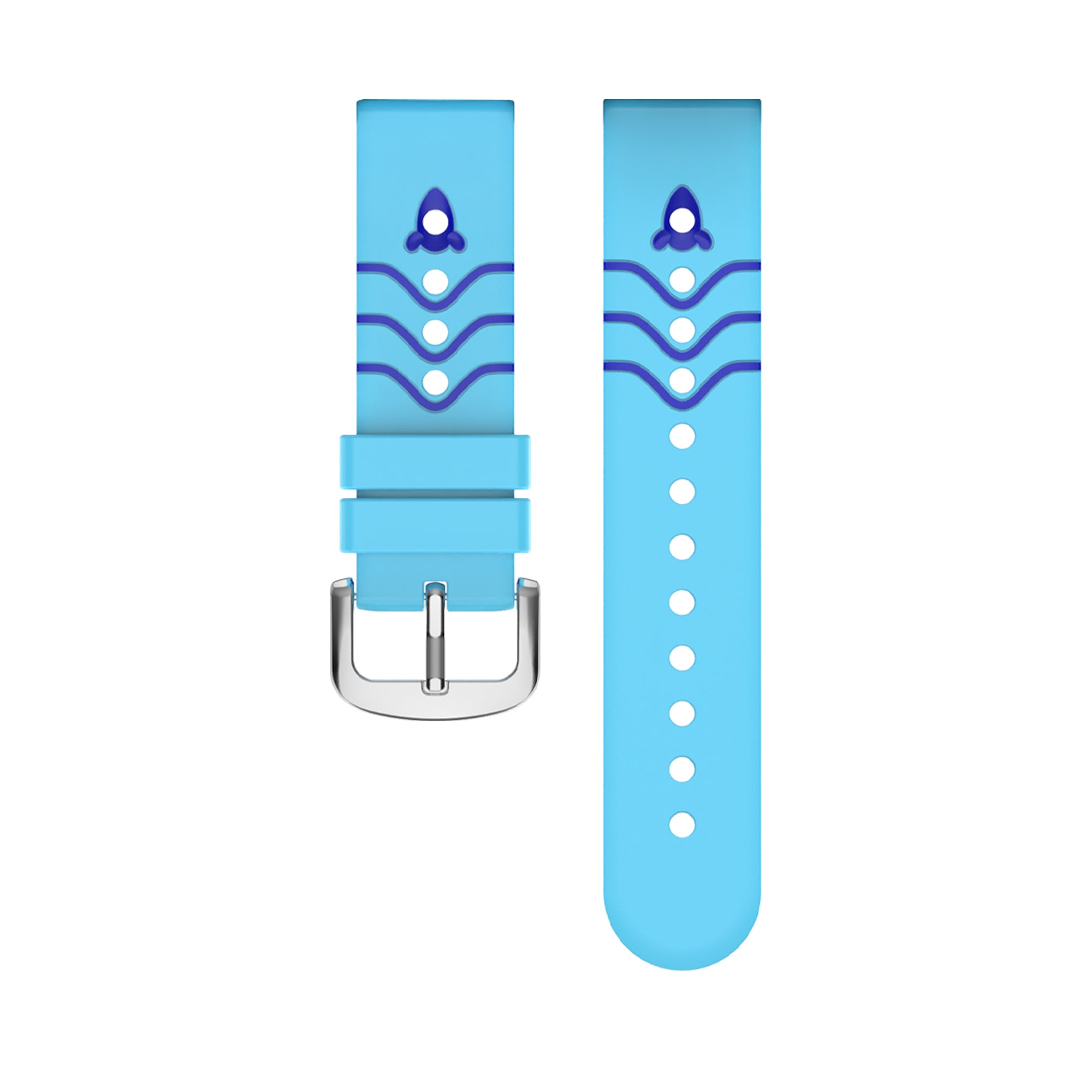KidsWatch Armband - Blau