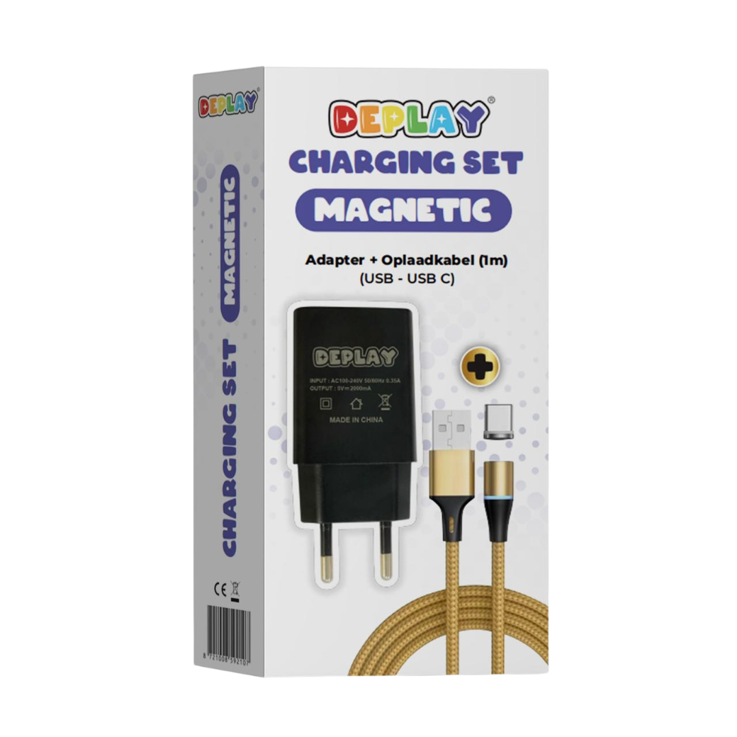DEPLAY Kids Tablet Magnetisches Ladegerät - USB C