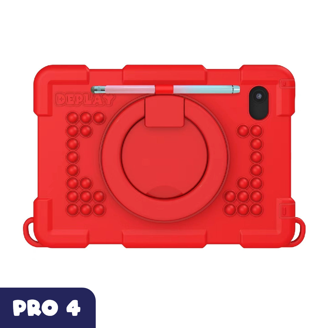 DEPLAY Kids Tablet Schutzhülle PRO 4 - Rot