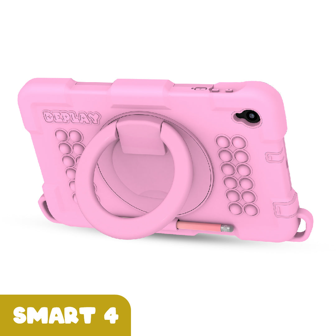 DEPLAY Kids Tablet Schutzhülle SMART 4 - Rosa